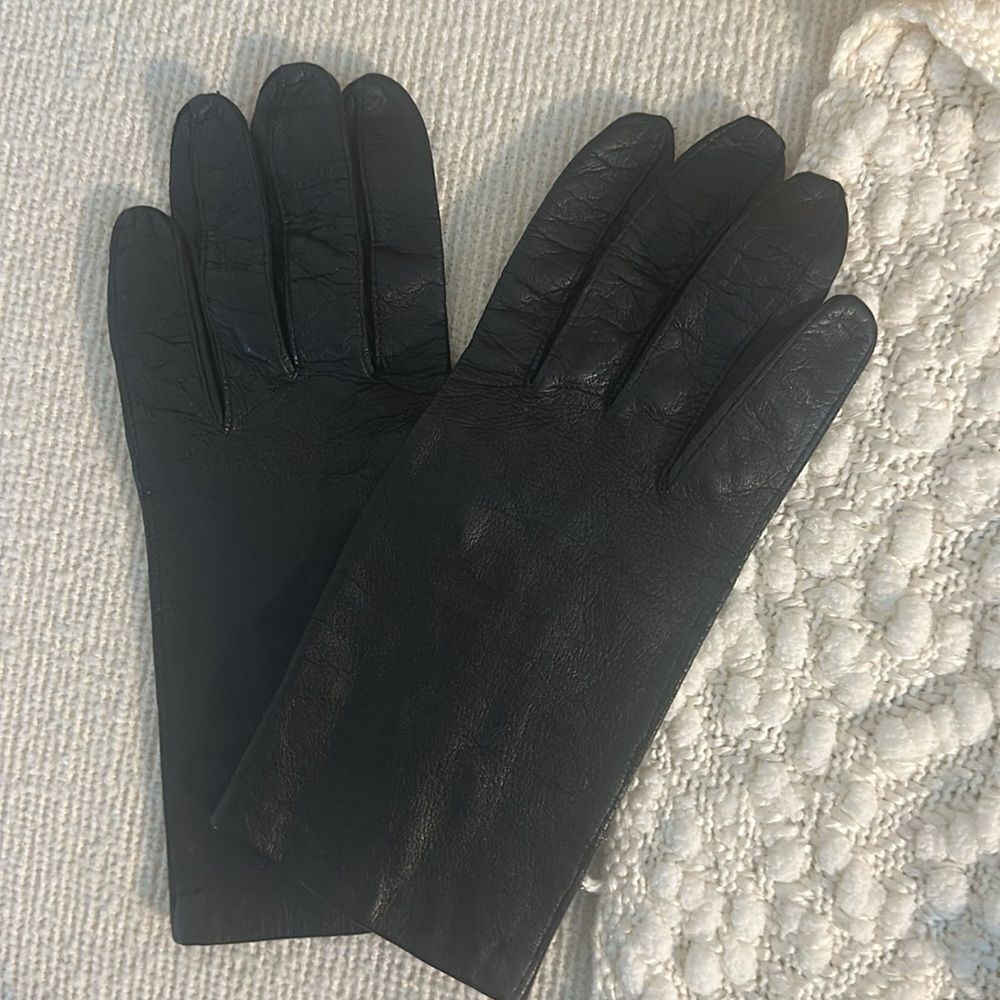 Italian Vintage Leather Women’s Gloves 7.5